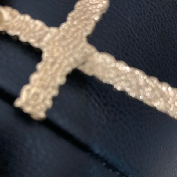 24" 24K Gold Plate Cross - Picture 5 of 5